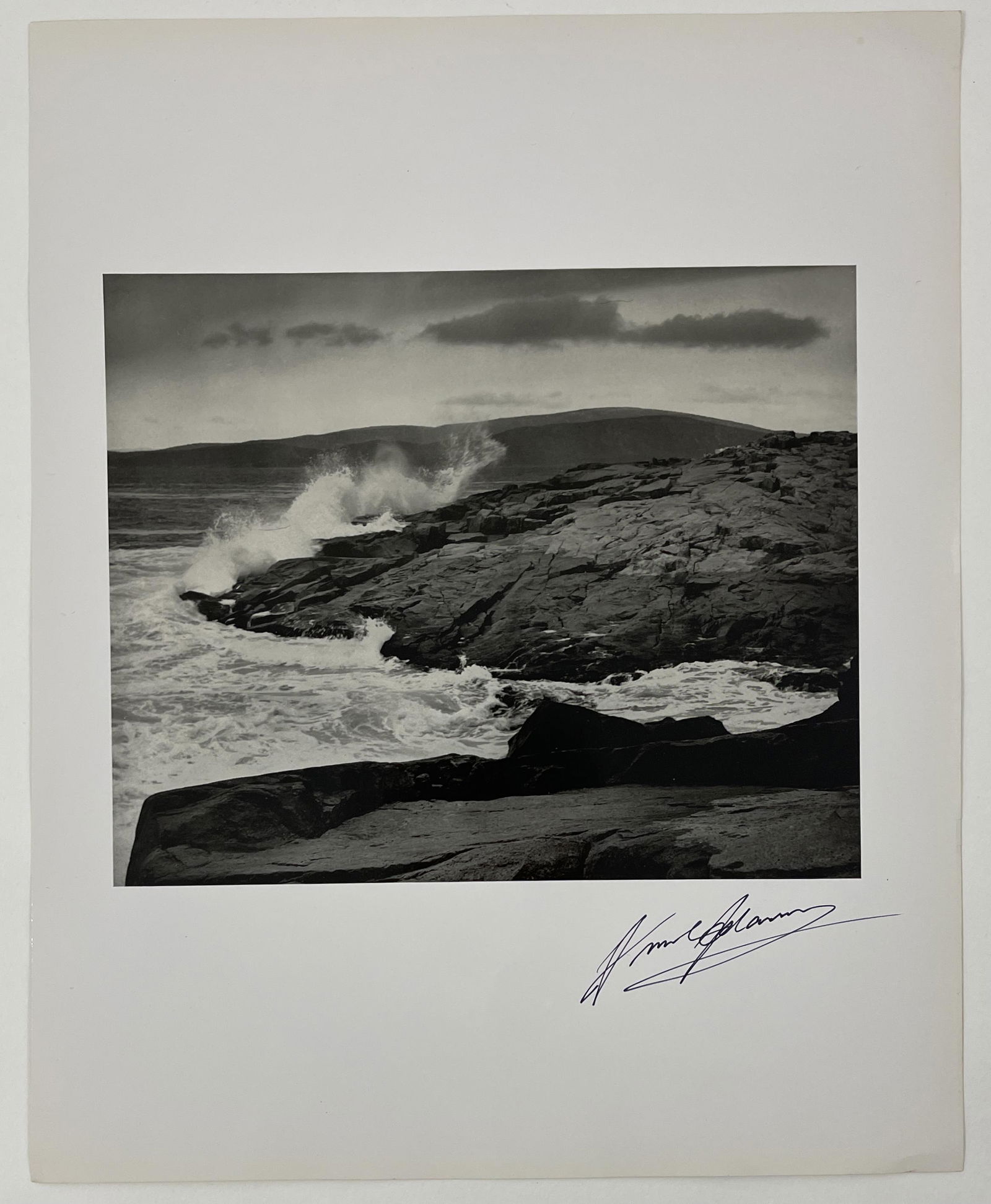 Ansel Adams (Untitled) Photo-Litho Hand Signed (1 of 5)