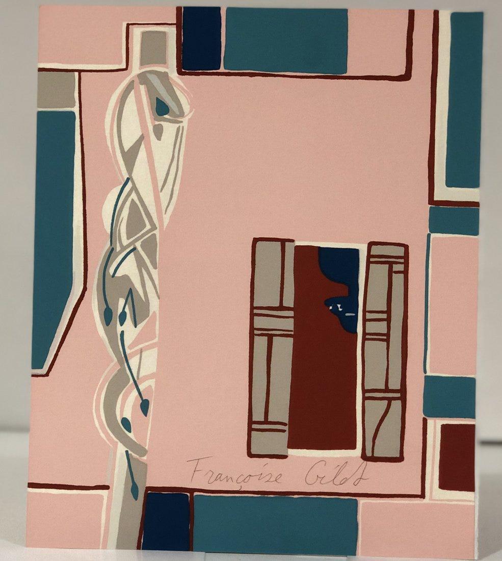 Francoise Gilot (Untitled) Silkscreen (1 of 2)