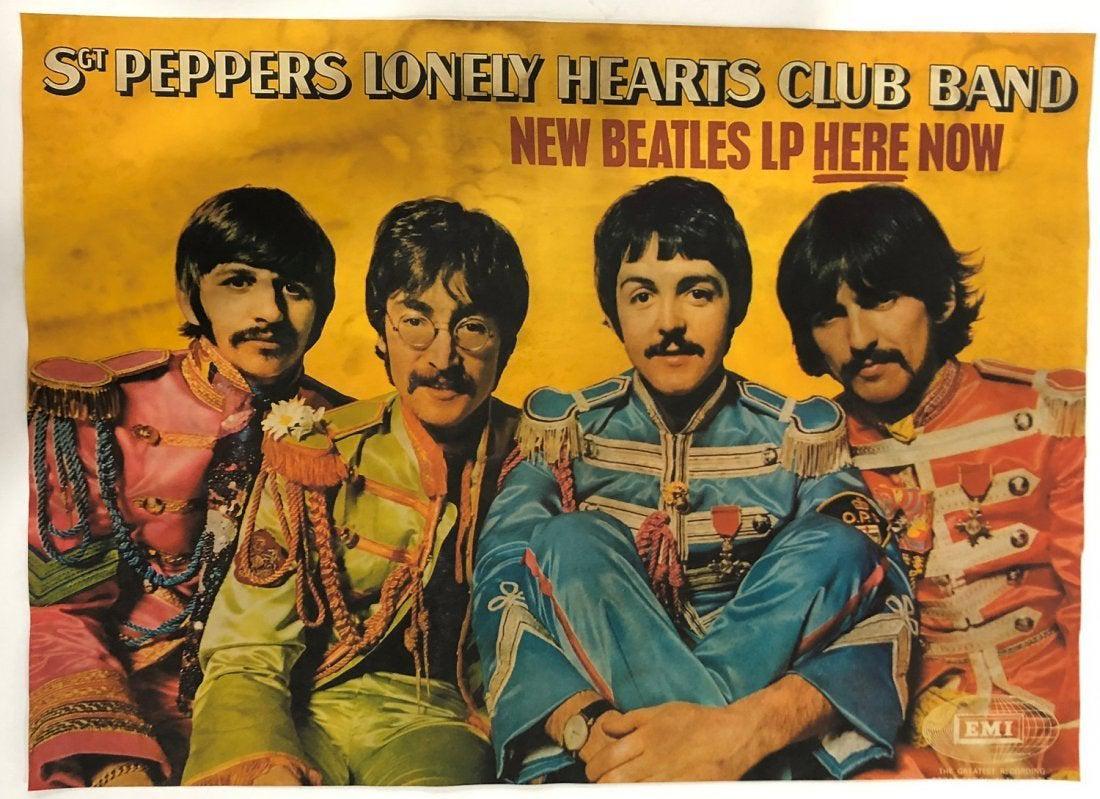 The Beatles "Sgt Peppers" Poster (1 of 6)