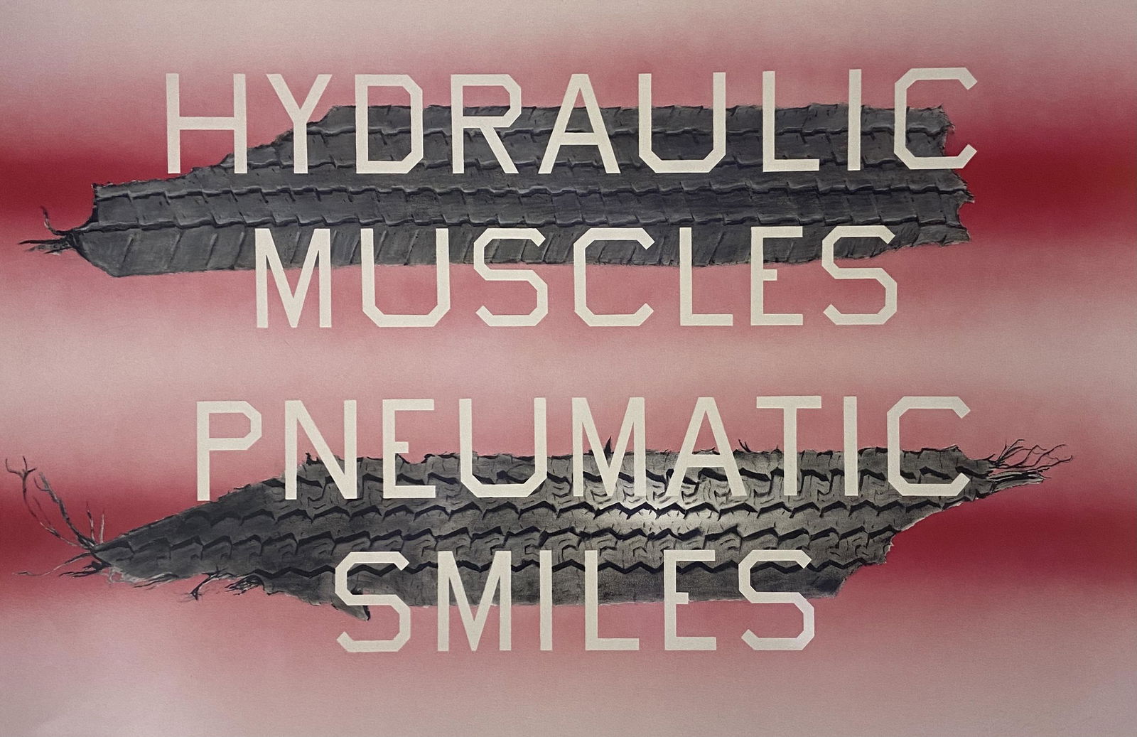 Ed Ruscha - Hydraulic Muscles (Hand Signed) (1 of 2)