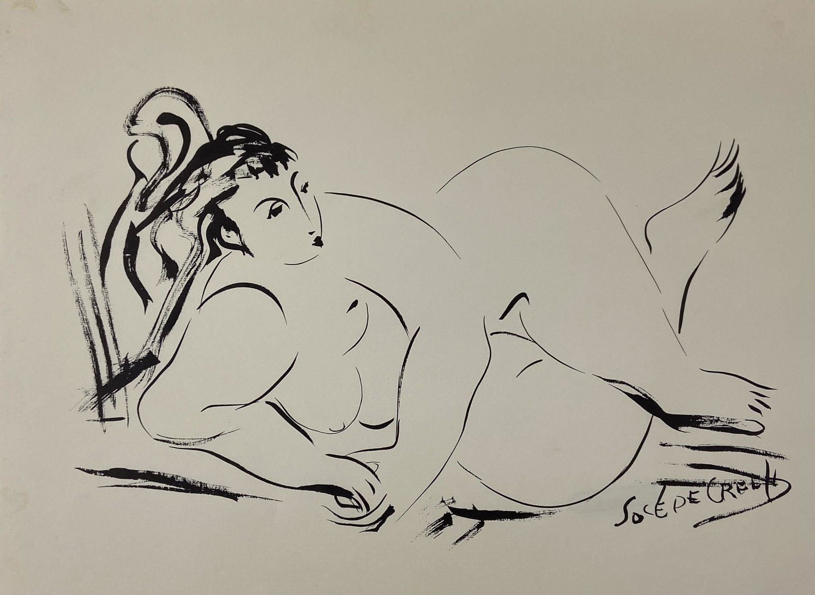 Jose De Creeft - Lithograph on Paper (1 of 2)