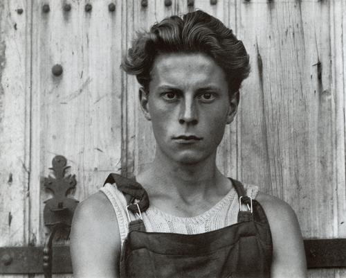 Paul Strand- Young Boy, Gondeville, France (1 of 1)