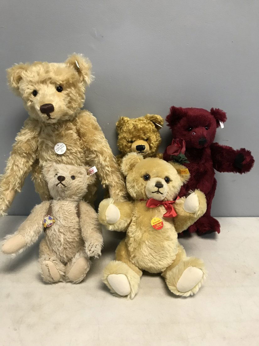 steiff jointed teddy bear