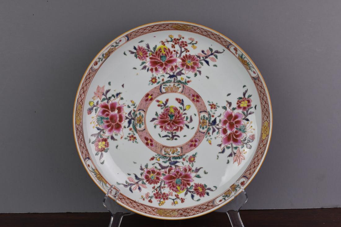 CHINESE YONGZHENG PERIOD CHARGER CHRISTIE"S LABEL (1 of 7)