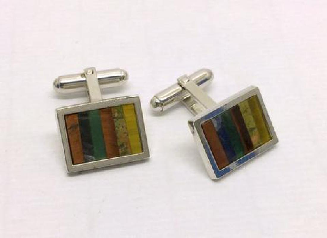 WALTER E HAYWARD Weh sterling silver cufflinks  #309 (1 of 3)
