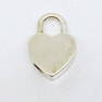 TIFFANY & CO sterling silver lock pendant #154