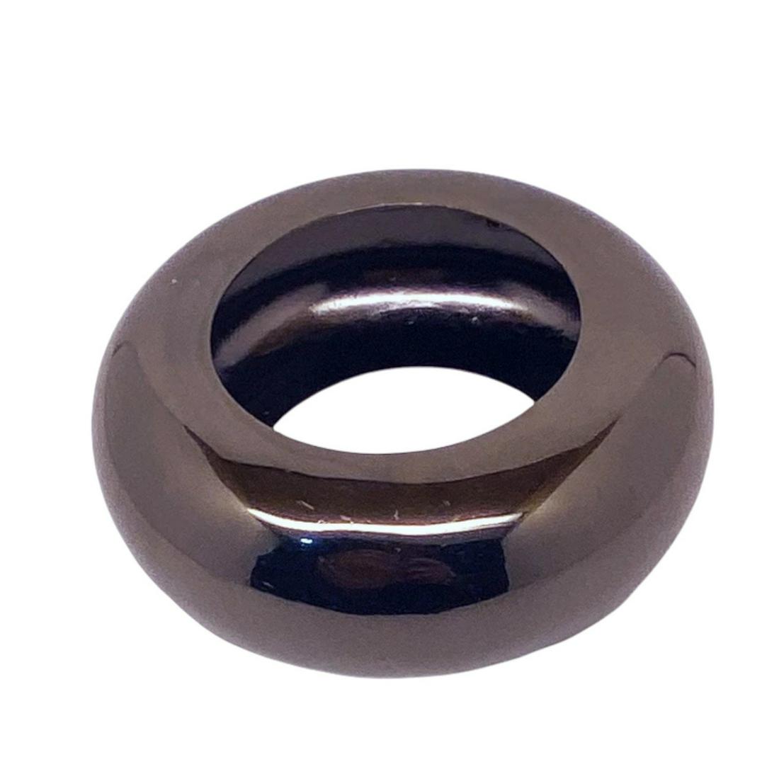 ALEXIS BITTAR liquid silver bangle bracelet (1 of 3)