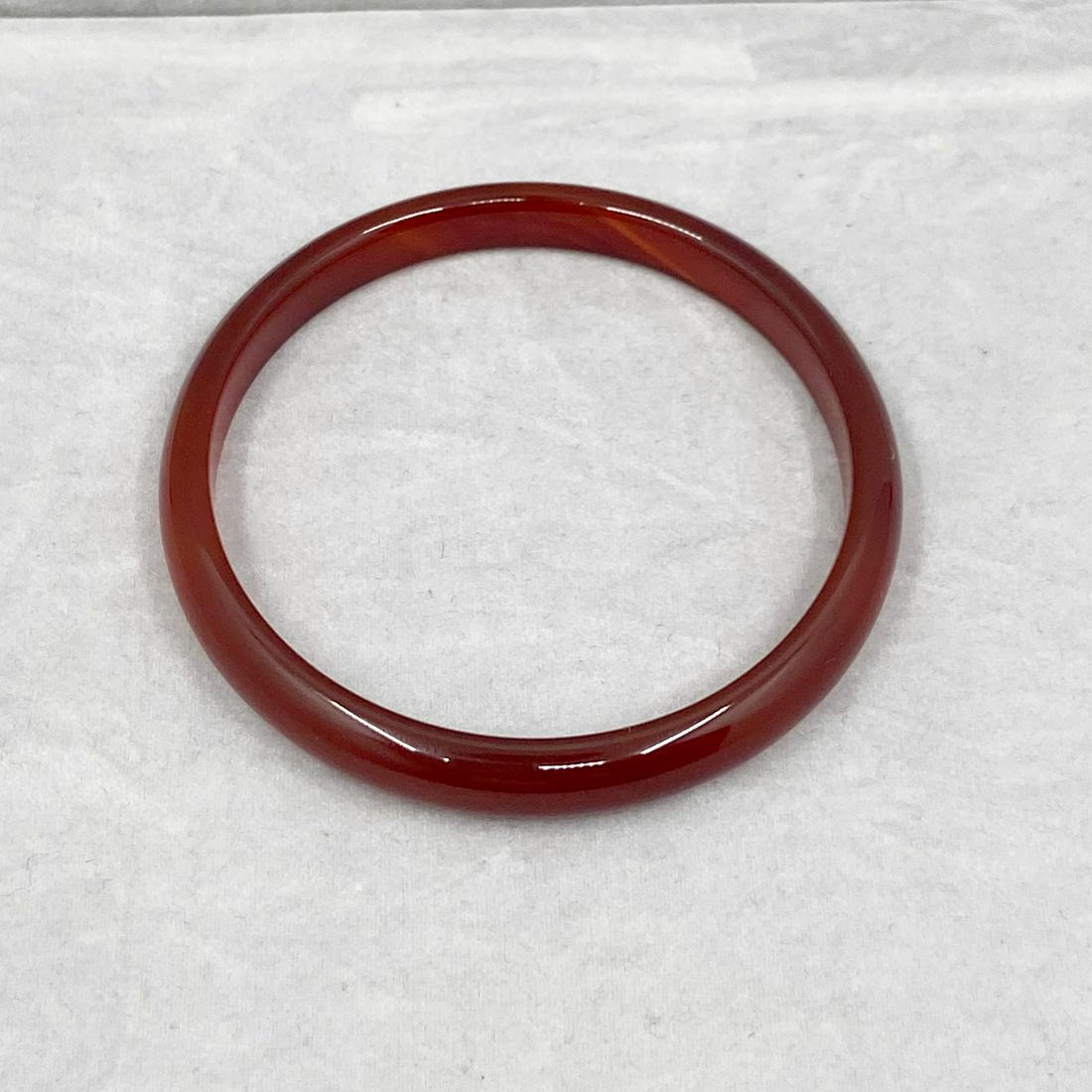 carved carnelian bangle bracelet (1 of 3)