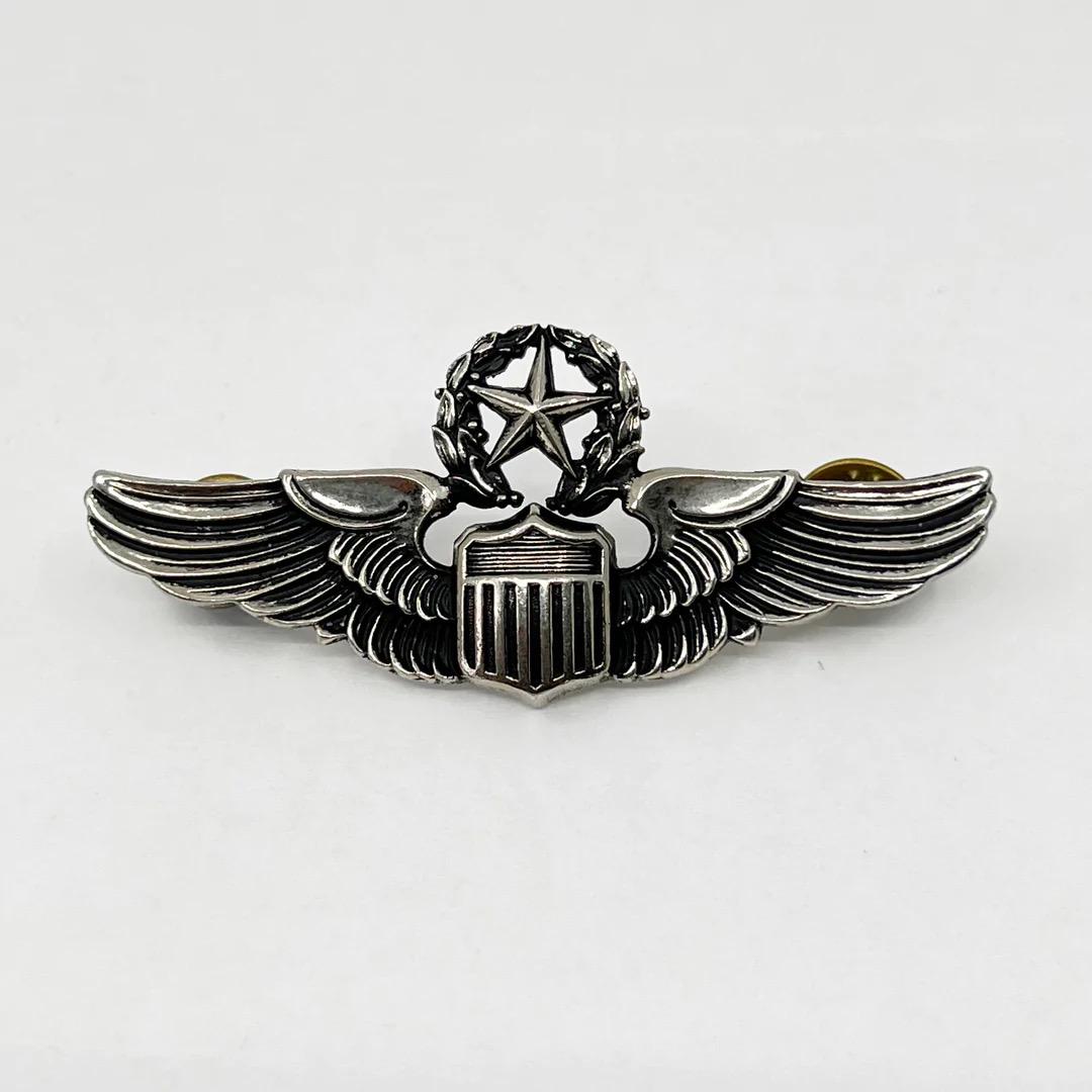 WWII USAF command pilot wings US Air Force master aviator medal badge (1 of 3)