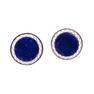 DANTE sodalite silver cufflinks