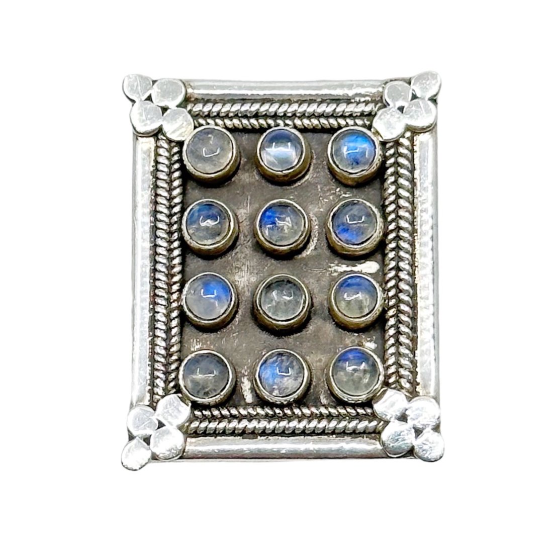 Sterling silver Moonstone ring (1 of 5)