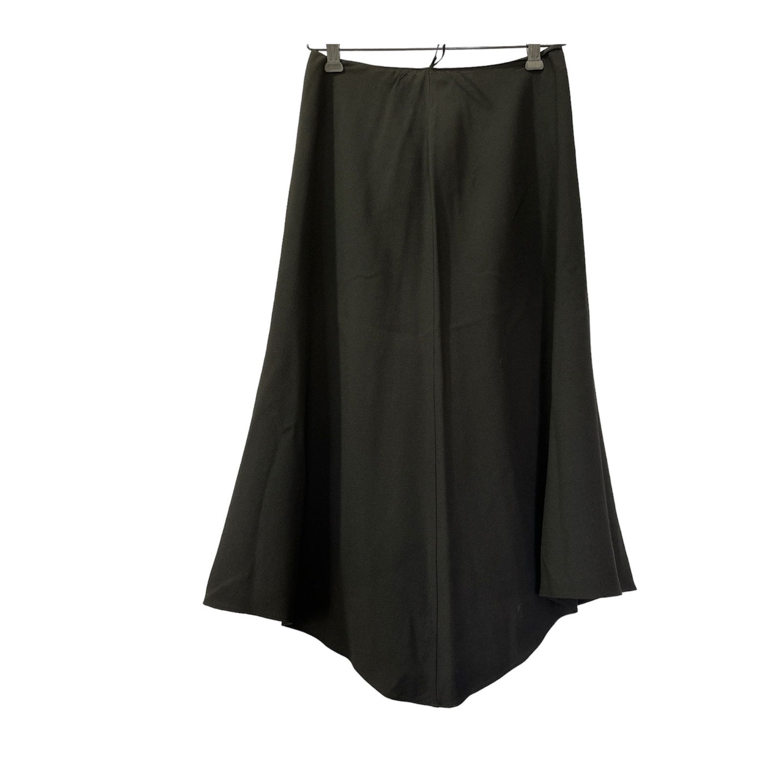Prada black skirt: Size: 43 27” waist 28” long 57% acetate & 43% viscose In very good conditi