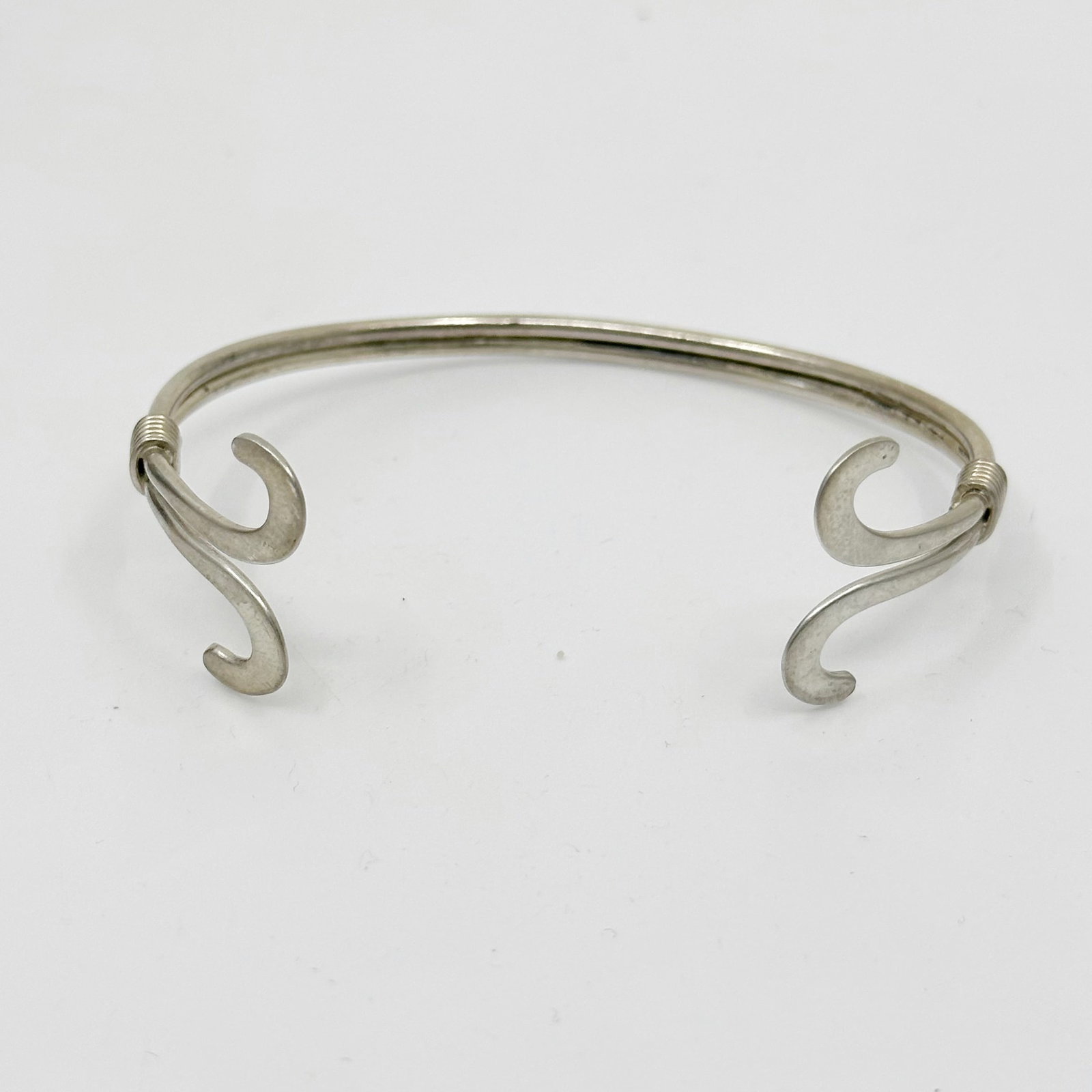Hand Made Sterling silver cuff bracelet SKU-1172 (1 of 4)