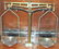 157: Antique Balance Scale in Wood & Glass Case Microid - 2