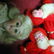 599: Antique Jointed Mini Bisque Doll & German Santa - 3