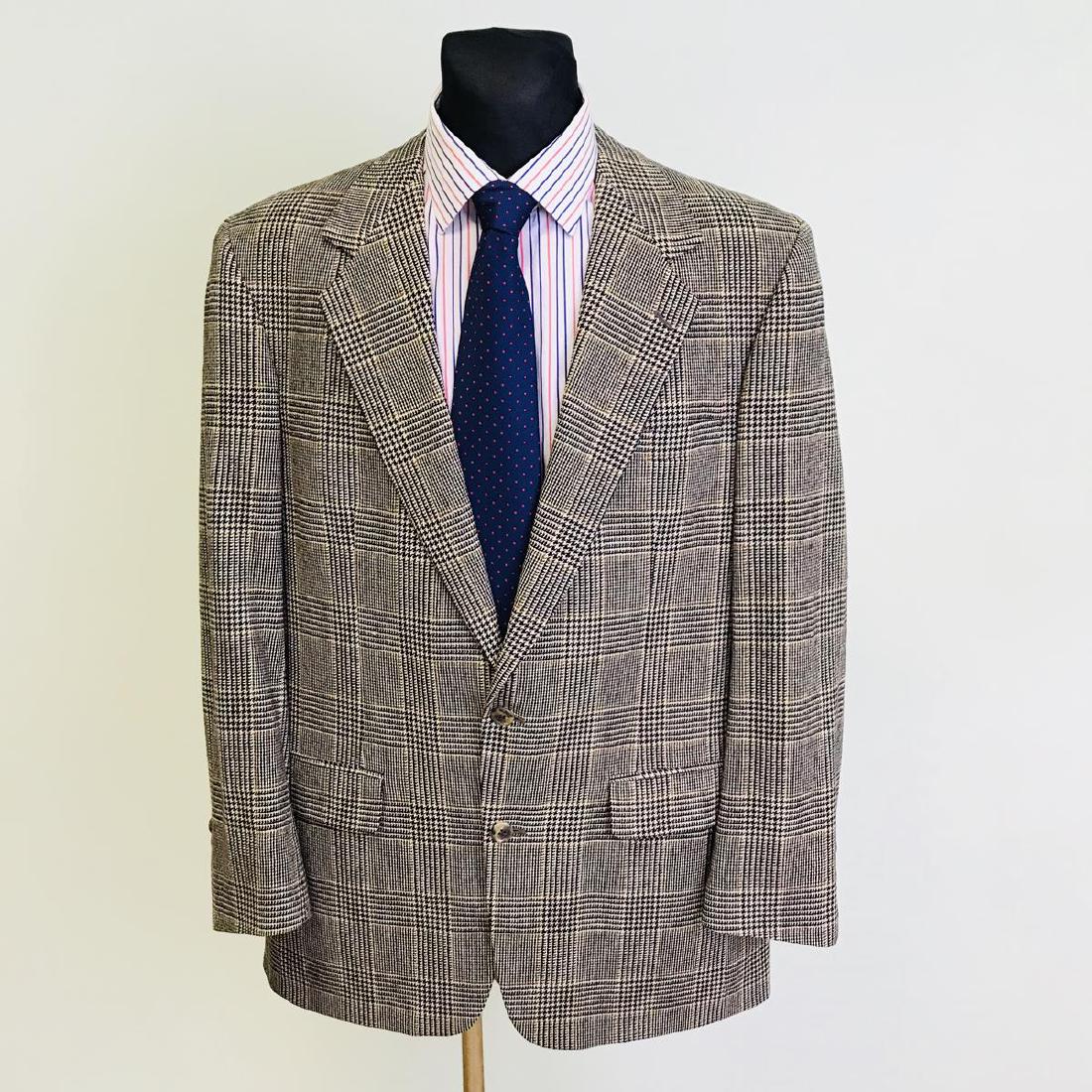 Men's 100% Cashmere Handmade Blazer Jacket Size US 44 (1 of 10)