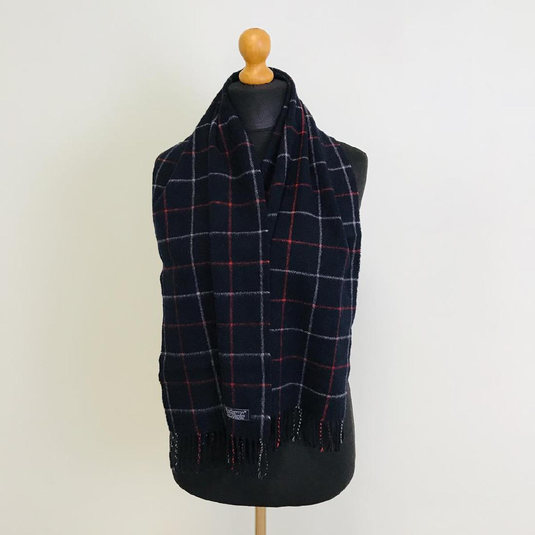 Vintage Burberry 100% Cashmere Scarf (1 of 7)