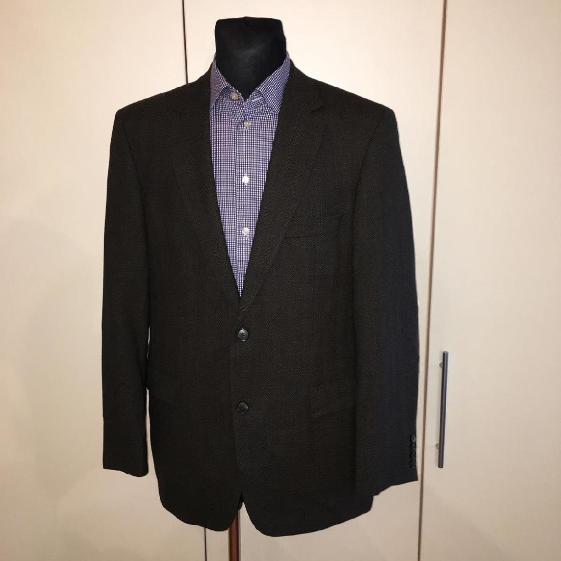 Men's HUGO BOSS BERTOLUCCI Virgin Wool Brown Jacket (1 of 7)