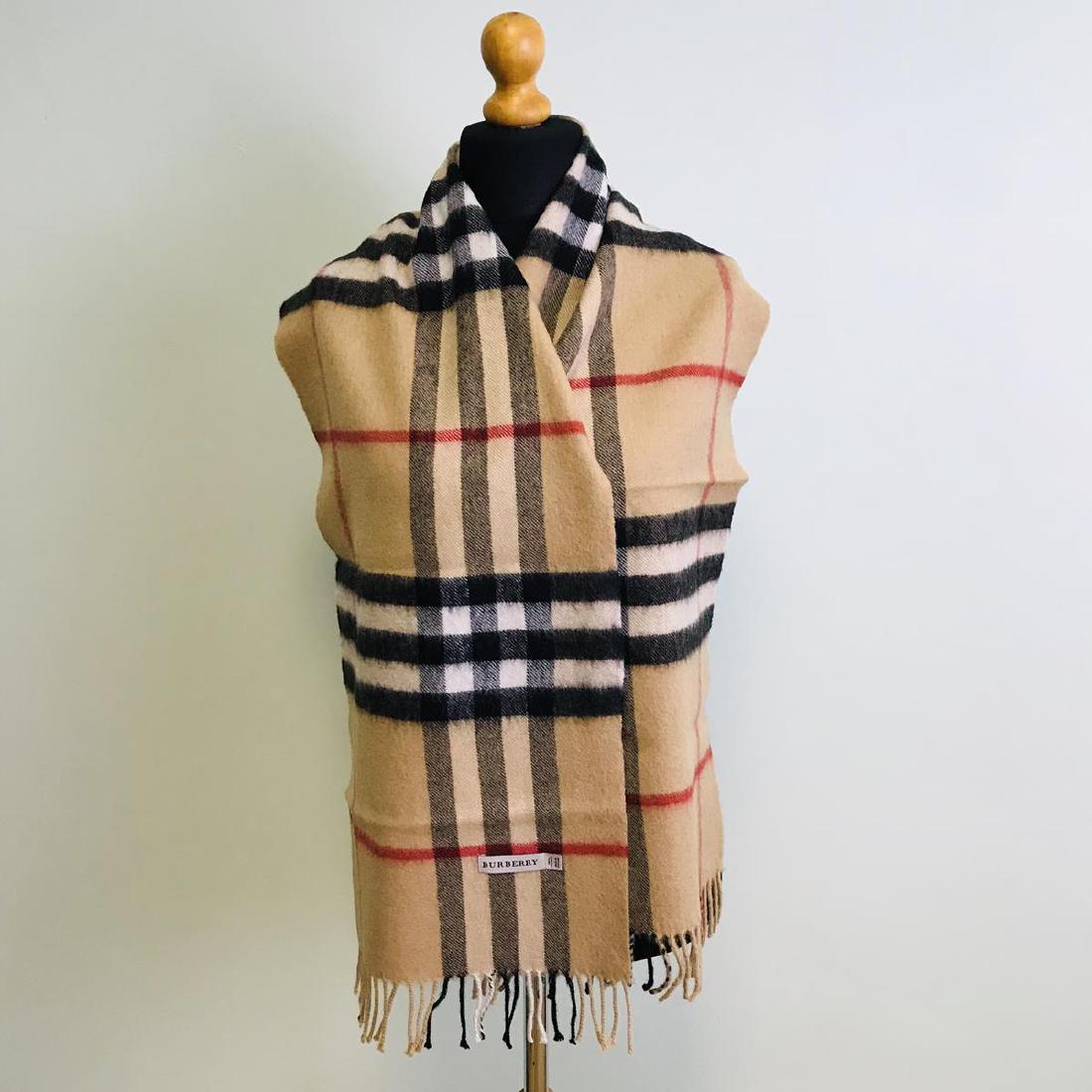 Burberry 100% Cashmere Scarf (1 of 7)