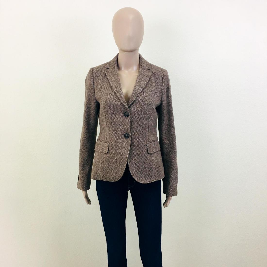 Women's GANT Wool Blazer Jacket: Size EUR 36 US 6 100% Wool Armpit to Armpit: 17.5 in. Sleeve from shoulder seam: 23.5 in. Shoulder to shoulder: 15 in. Total length: 23 in.