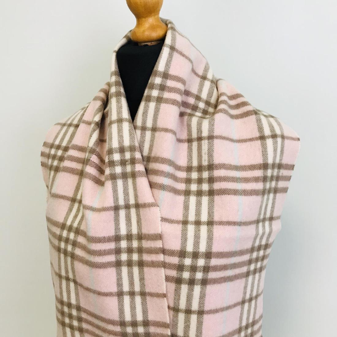 Vintage Burberry 100% Cashmere Scarf (1 of 7)