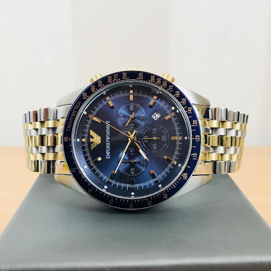 Emporio Armani Men's Two Tone Gold Plated Watch (1 of 10)