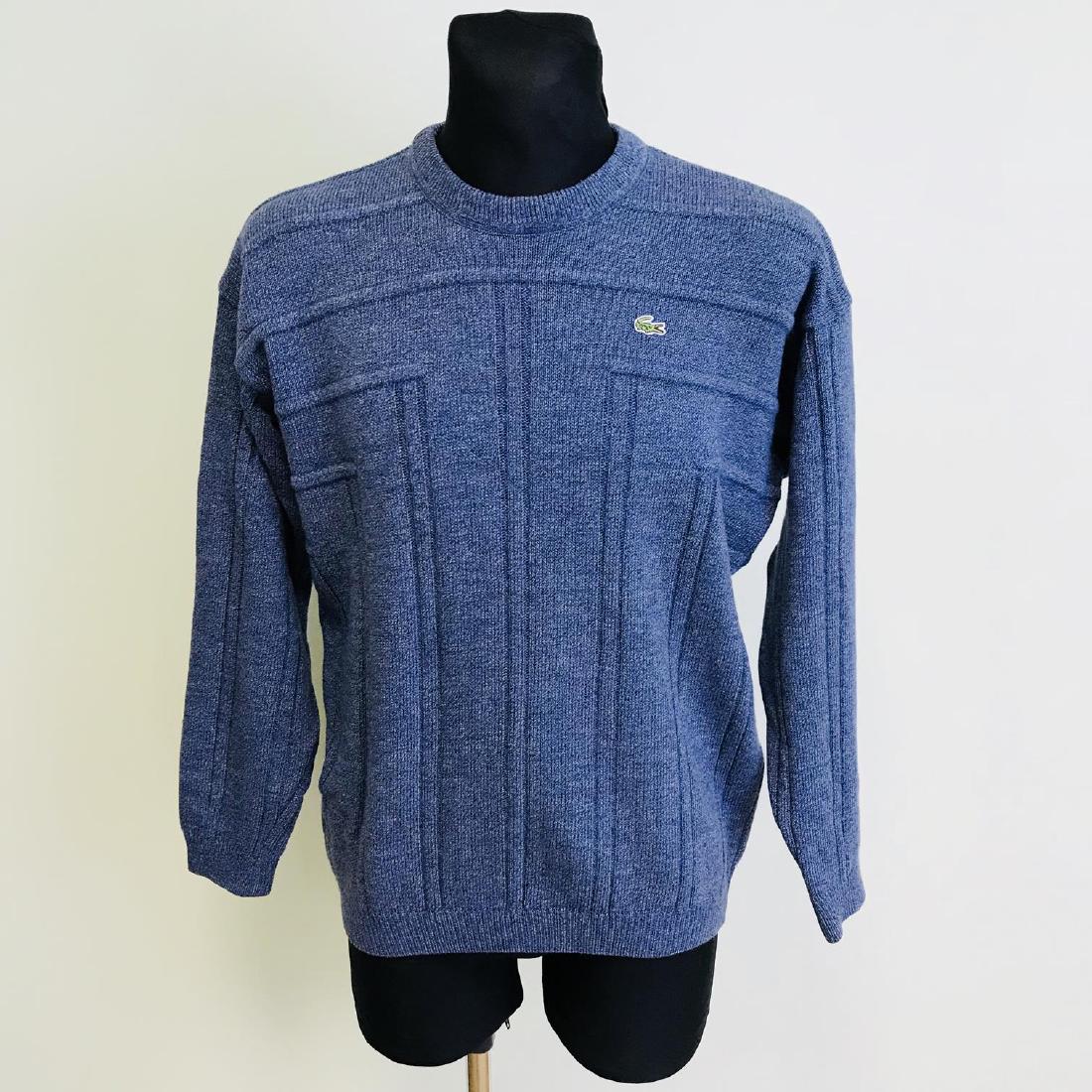 Vintage Men's Lacoste Wool Blend Sweater: Size 6 / Large Wool Blend Armpit to Armpit: 23.5 in.