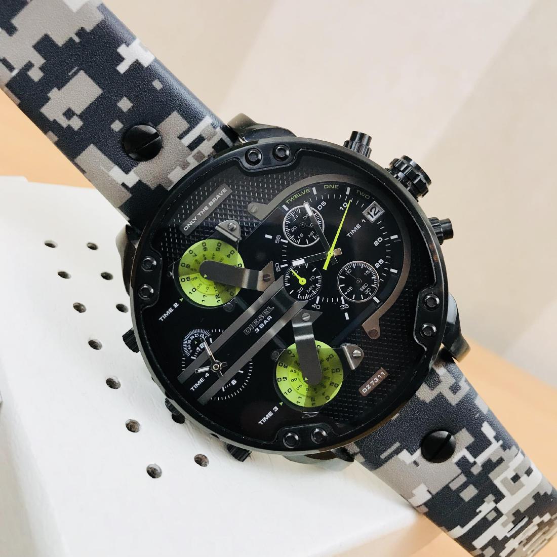 Diesel camo watch sale