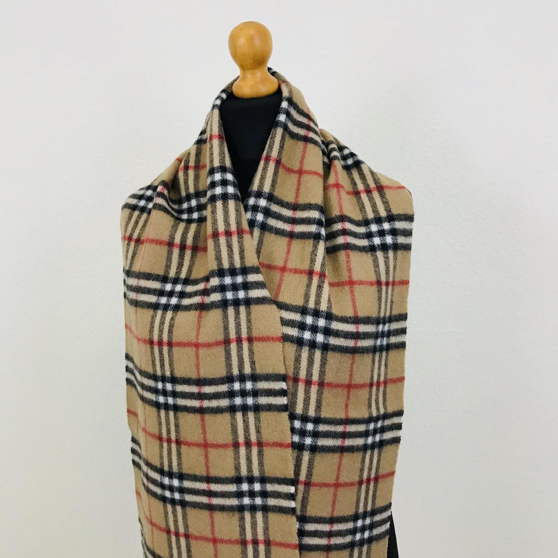 Vintage Burberry 100% lambswool Scarf: Measurements (inches): Width: 12 Length: 79