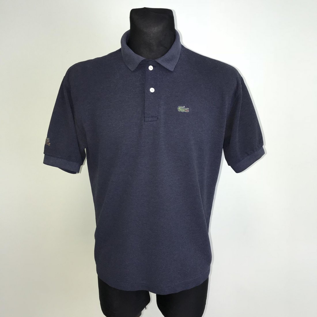 Vintage Men's Chemise Lacoste Polo Shirt Size M Short: Size M Short Armpit to Armpit: 22 in.