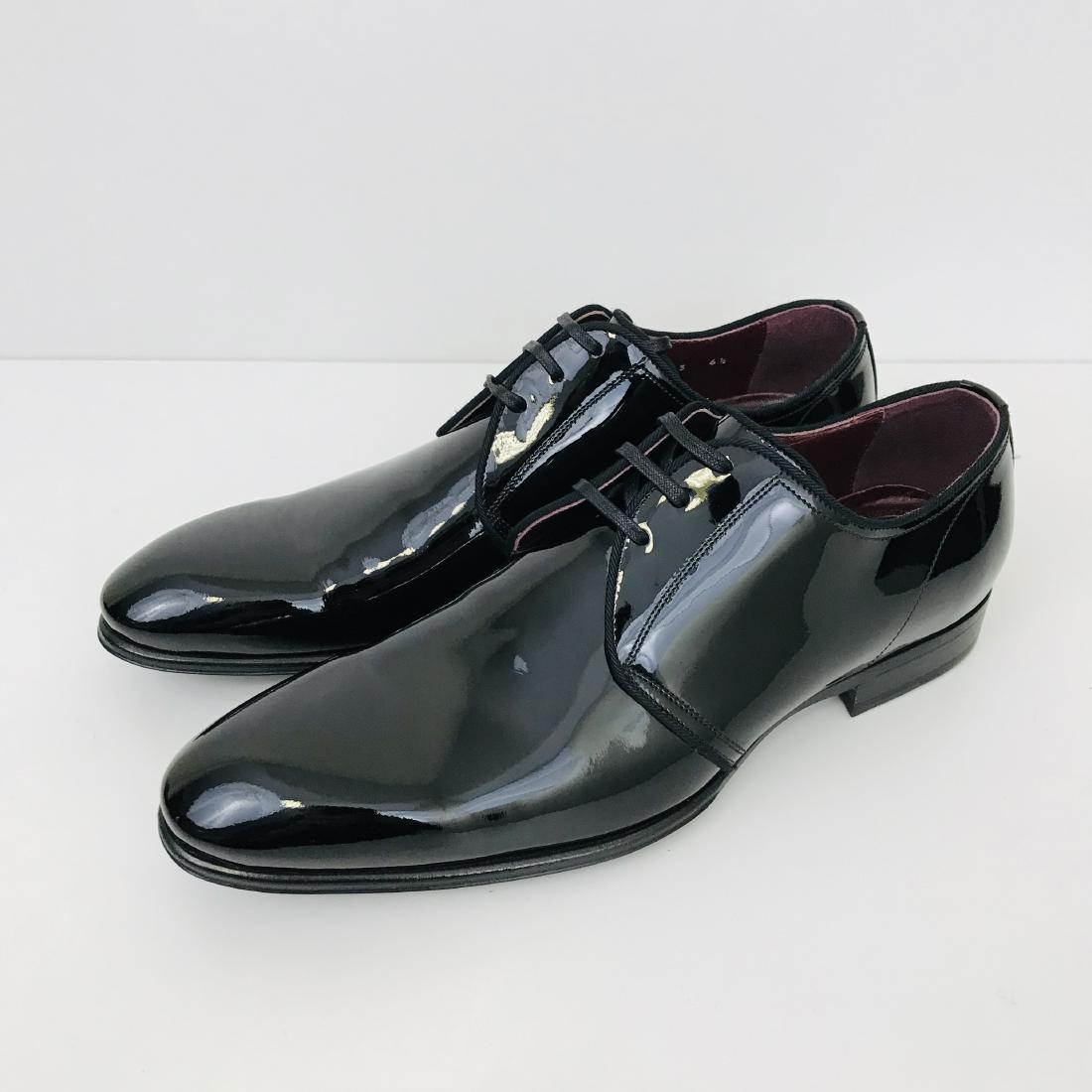 New Men's Dolce & Gabbana Black Patent Leather Shoes US: Size EUR 42.5 UK 8.5 US 9.5 100% Authentic 100% Patent Leather