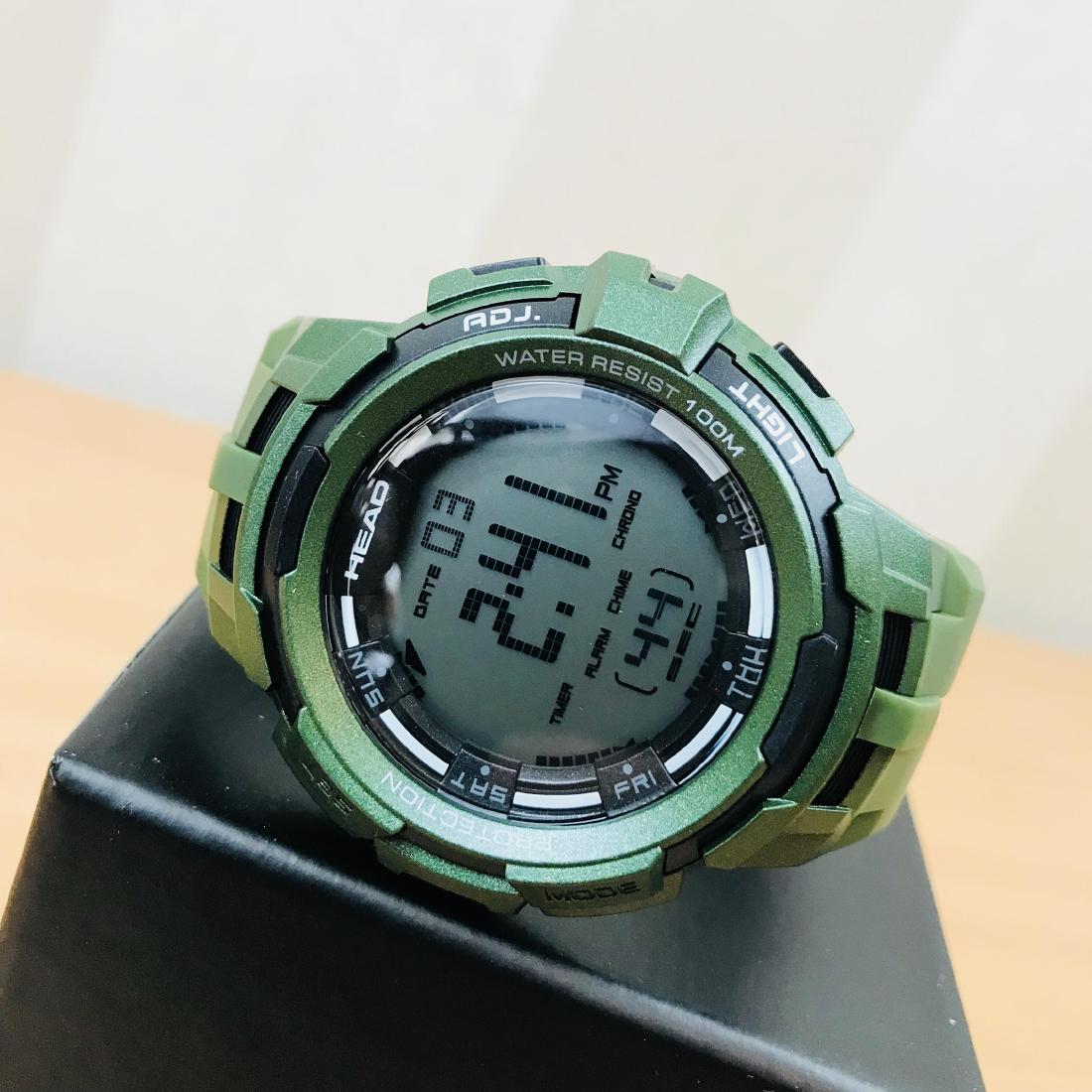 HEAD Men's Super G Green Multifunctional Watch (1 of 9)