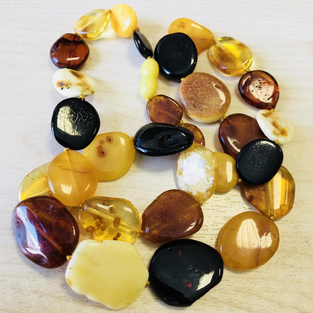 Natural Polished Baltic Amber Necklace (1 of 10)