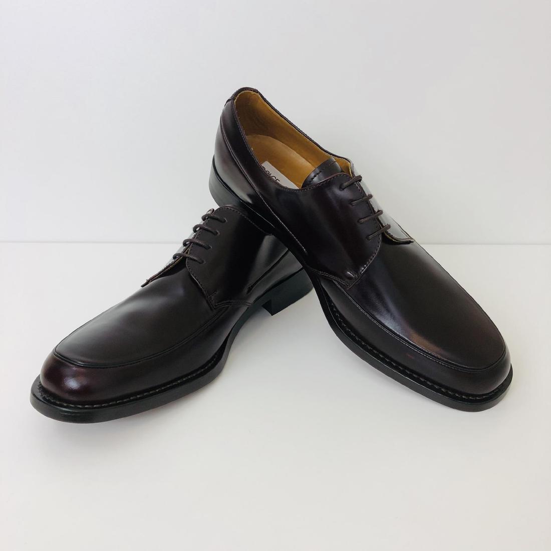 Men's Dolce & Gabbana Leather Shoes US 10: Size EUR 43 UK 9 US 10 Color: Dark Bordeaux 100% Authentic 100% Leather
