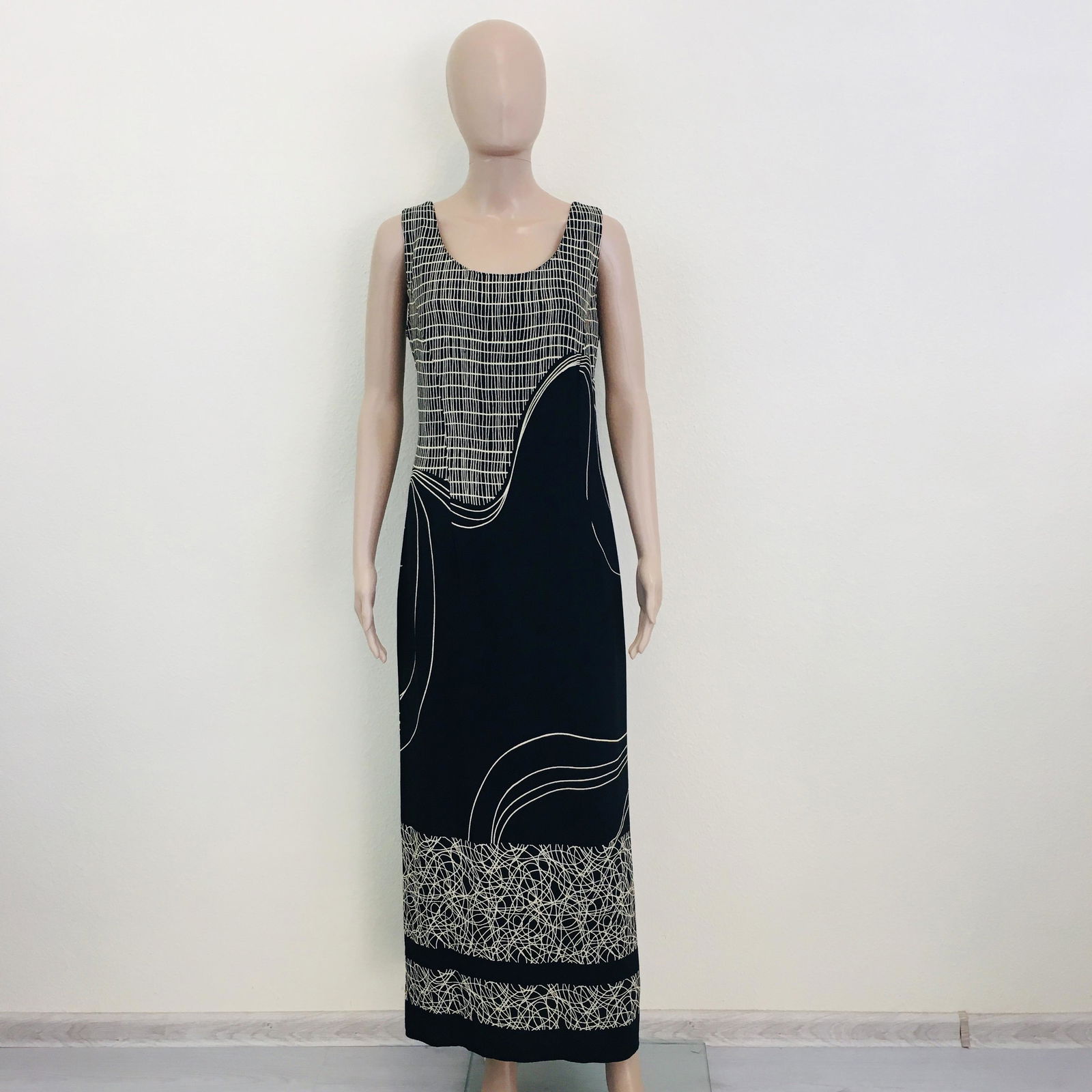Vintage Women's Swedish Designer Day Evening Dress (1 of 9)