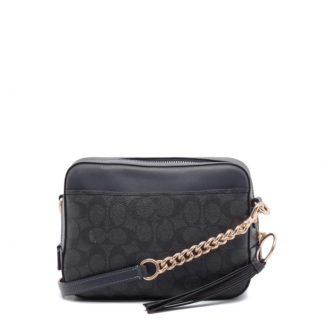 Coach Designer Leather Cross Body Bag: Gender:Woman Type:Across-body Material:leather Main fastening:zip Shoulder strap:shoulder strap Inside:lined Width cm:21 Height cm:16 Depth cm:8 Details:dustbag included