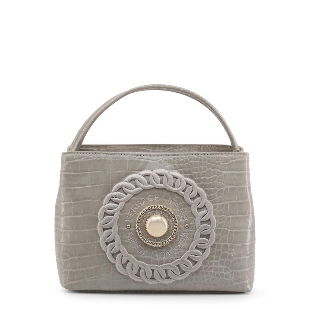 Versace Jeans Designer Cross Body / Shoulder Bag: Collection:Spring/Summer Gender:Woman Type:Handbag Material:Eco leather Main fastening:magnetic Handles:pack handle Shoulder strap:removable shoulder strap Inside:2 compartmentslined Internal pockets: