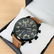 Rotary Men's Black Chronograph Watch - 3