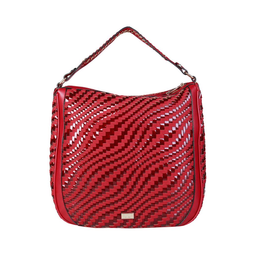 Cavalli Class Eco Leather Handbag / Shoulder Bag: Gender:Woman Type:Shoulder bag Material:Eco leather Main fastening:zip Handles:1 handle Inside:lined1 compartment Internal pockets:2 External pockets:undefined Width cm:36.5 Height cm:36 Depth cm:16 D
