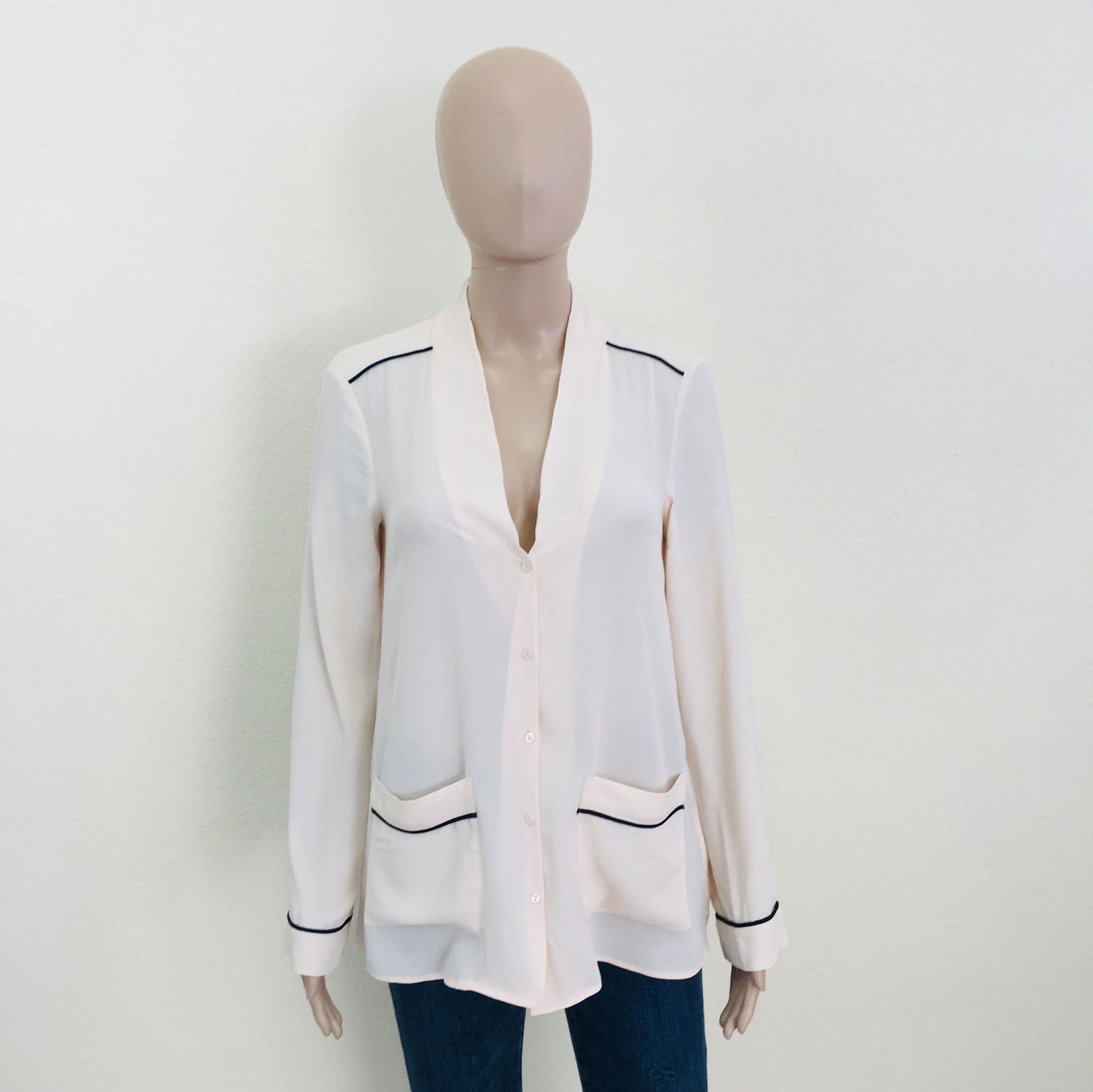 New Women's ZARA Shirt Blouse Size M (1 of 10)