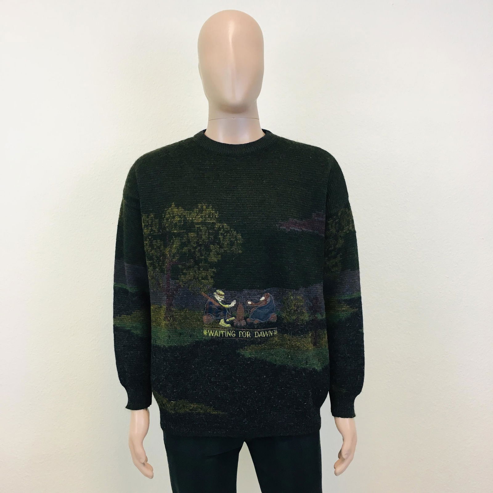 Vintage Men's Angelo Litrico Sweater: Size XXL or US 50/52 Armpit to Armpit: 26 in. Total length: 26 in.