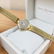 Serene Marceau Diamond Ladies Gold Plated Watch - 6