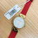 Serene Marceau Diamond Ladies Gold Plated Watch - 8