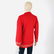 Vintage Women Red Chunky Wool Blend Sweater Size L - 5