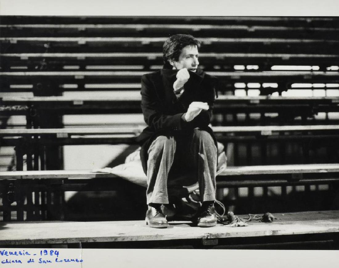 Lorenzo Cappellini VENEZIA 1984 CHIESA DI SAN LORENZO: Lorenzo Cappellini VENEZIA 1984 CHIESA DI SAN LORENZO fotografia vintage in bianco e nero, cm 40x50 sul fronte: firmato, titolato e datato sul retro: timbro Lorenzo Cappellini pezzo unico eseguito nel