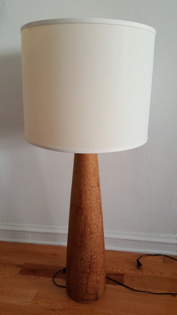 Bamboo Floor Lamp (American, 1960"s) (1 of 3)