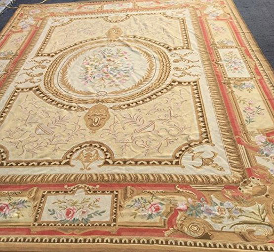 A Semi-Atique FRENCH AUBUSSON STYLE Needlepoint (1 of 3)