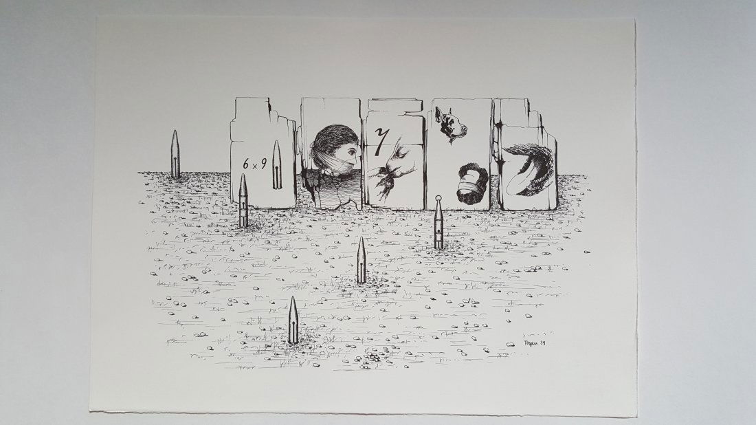 Toyen (Czech, French 1902-1980) Lithograph (1 of 3)