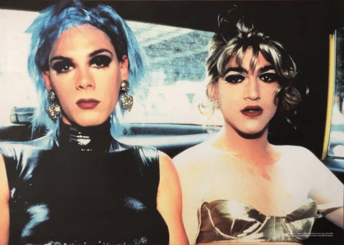 Nancy "Nan" Goldin (American, 1953)  | Misty & Jimmy Paulette in the Taxi (1 of 2)