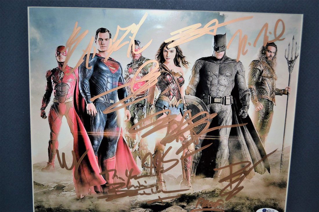 Justice Leauge Autograph. Batman Autograph. marvel (1 of 5)